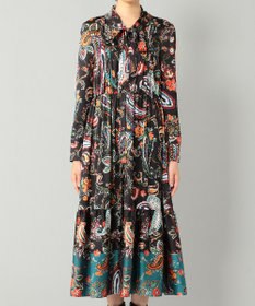 ペイズリープリントボウタイワンピース / GRACE CONTINENTAL | GRACE 