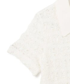 GRACE CONTINENTAL レースカットスキッパートップ