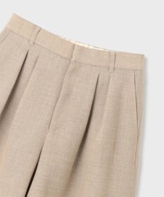 GRACE CONTINENTAL リネンライクショートパンツ