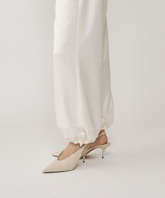 GRACE CONTINENTAL チンツサテンパンツ