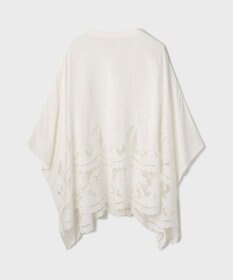 GRACE CONTINENTAL カットワークスカラブラウス