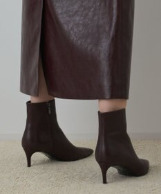 GRACE CONTINENTAL フェイクレザータイトスカート