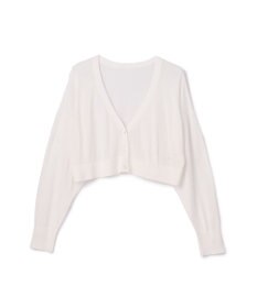 GRACE CONTINENTAL ショートドルマンニットカーディガン