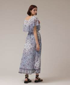 GRACE CONTINENTAL マルチWAYシフォンワンピース