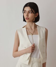 GRACE CONTINENTAL オックスショートジレ