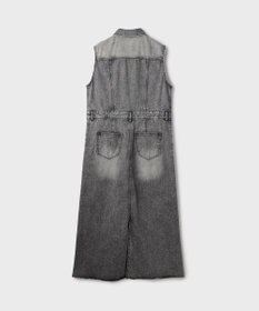 GRACE CONTINENTAL デニムロングジレワンピース