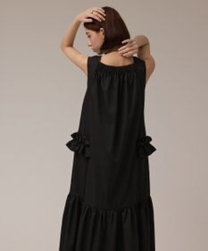 GRACE CONTINENTAL サイドフリルタフタワンピース