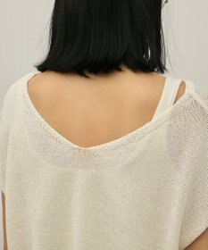GRACE CONTINENTAL ドルマンルーズニットトップ
