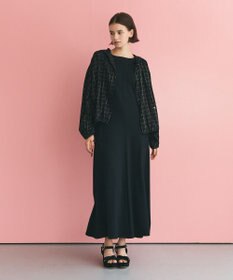 GRACE CONTINENTAL バックオープンポンチワンピース