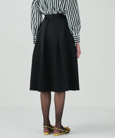 GRACE CONTINENTAL ボリュームサテンタックスカート