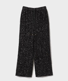 GRACE CONTINENTAL スパンコールニットパンツ