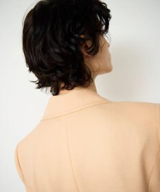 GRACE CONTINENTAL リネンタッチハーフスリーブジャケット