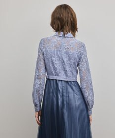 GRACE CONTINENTAL コードレースプリーツワンピース