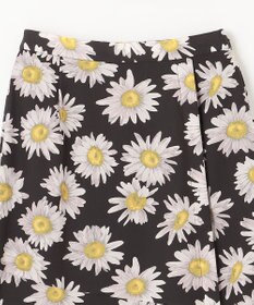 GRACE CONTINENTAL マーガレットフラワープリントスカート