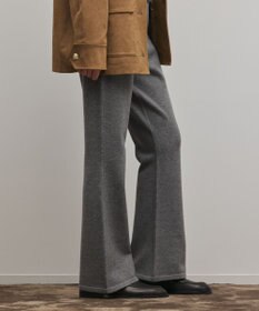 GRACE CONTINENTAL スウェットライクニットパンツ