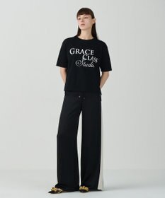 【全品送料無料】 レタードシルケットTシャツ / GRACE CONTINENTAL | GRACE Tシャツ(半袖/袖なし)
