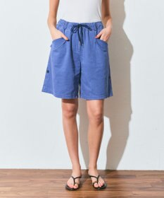 GRACE CONTINENTAL ヘリンボーンツイルハーフパンツ