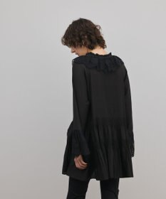 GRACE CONTINENTAL レースカラーチュニックブラウス