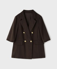 GRACE CONTINENTAL シアーハーフスリーブジャケット