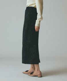 GRACE CONTINENTAL フェザーヤーンシャイニースカート