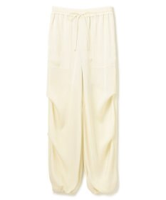 GRACE CONTINENTAL サテンワークパンツ