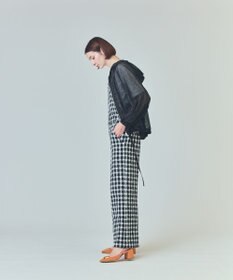 GRACE CONTINENTAL マクラメメッシュフーディー