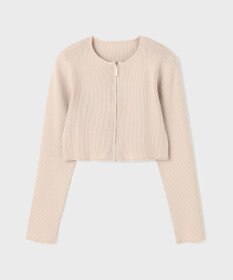 GRACE CONTINENTAL ショートリブニットカーディガン
