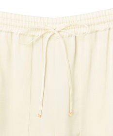 GRACE CONTINENTAL サテンワークパンツ