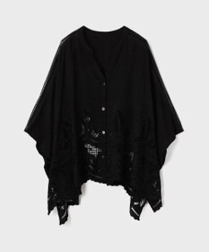 GRACE CONTINENTAL カットワークスカラブラウス