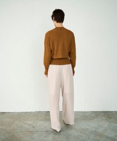 GRACE CONTINENTAL ショートドルマンニットカーディガン