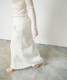 GRACE CONTINENTAL デニムタイトロングスカート