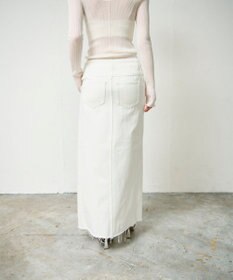 GRACE CONTINENTAL デニムタイトロングスカート