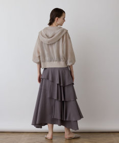 GRACE CONTINENTAL シアーニットパーカー