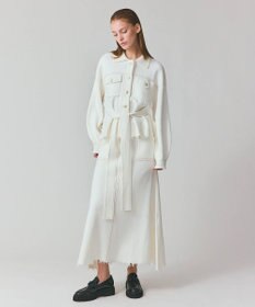 新品タグ付き　グレースコンチネンタル　ニットワークジャケット　36 新品タグ付き グレースコンチネンタル ニットワークジャケット 36