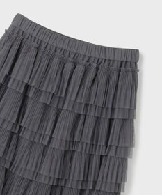 GRACE CONTINENTAL タイトティアードチュールスカート