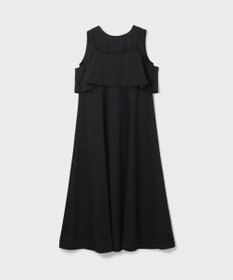 GRACE CONTINENTAL サテンレイヤードワンピース