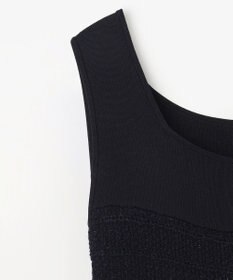 GRACE CONTINENTAL ツイードマーメイドニットワンピース