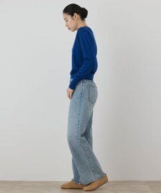 GRACE CONTINENTAL バイカラーウールニットトップ