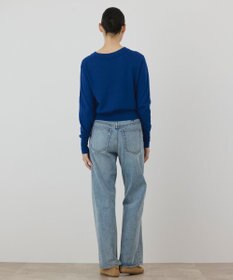 GRACE CONTINENTAL バイカラーウールニットトップ