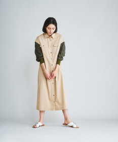 グレースコンチネンタル♡グレースクラス タフタコンビワンピース レースコンビタフタワンピース / GRACE CONTINENTAL | GRACE