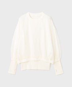 GRACE CONTINENTAL✨リップモチーフニットトップホワイト36