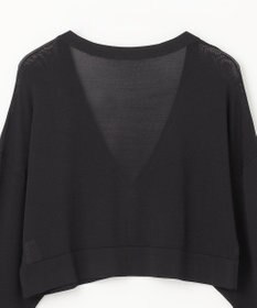 GRACE CONTINENTAL ショートドルマンニットカーディガン