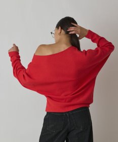 GRACE CONTINENTAL アシメテレコカットトップ