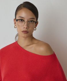 GRACE CONTINENTAL アシメテレコカットトップ