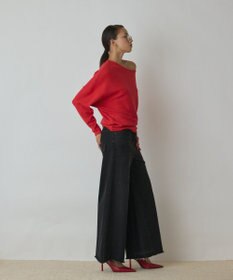 GRACE CONTINENTAL アシメテレコカットトップ