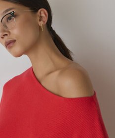 GRACE CONTINENTAL アシメテレコカットトップ