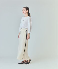 GRACE CONTINENTAL ラインビジューロングスカート