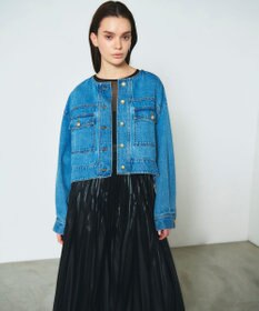 GRACE CONTINENTAL メタル釦デニムジャケット