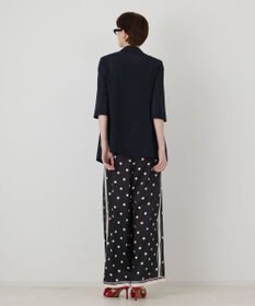 GRACE CONTINENTAL ドットツイルパンツ