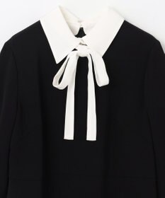 GRACE CONTINENTAL ダブルクロスドレス